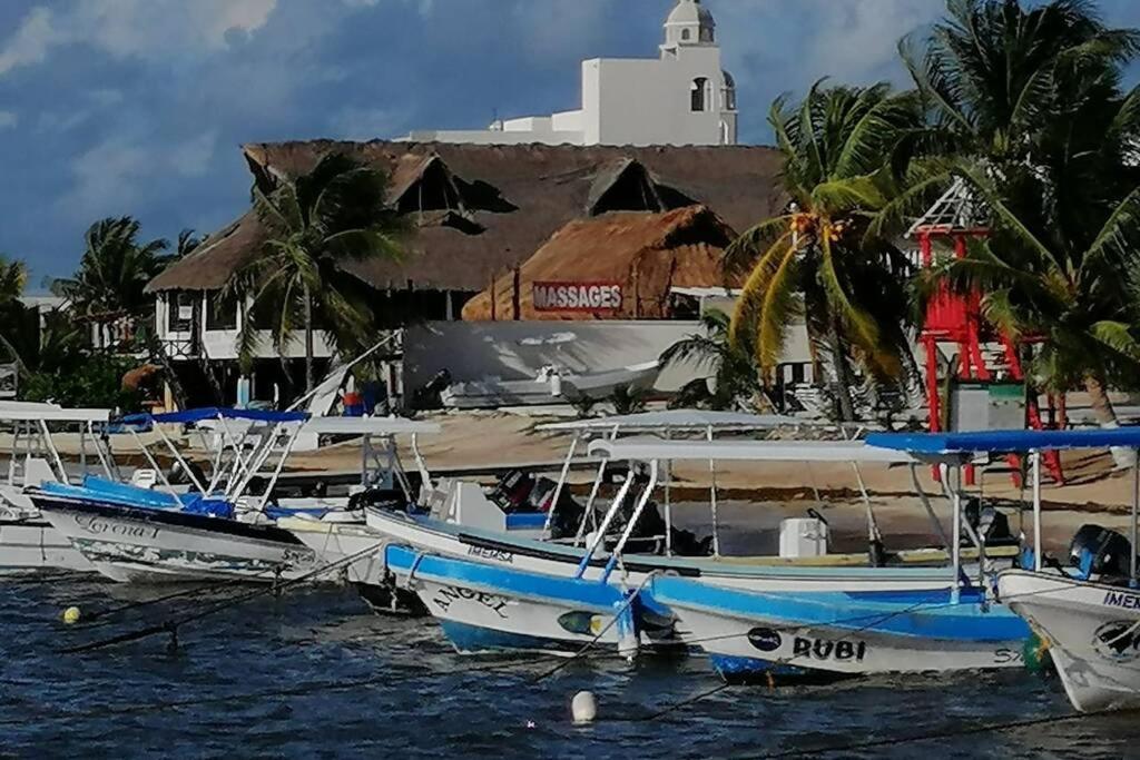 Modern 1 Bedroom Suite By Beach Great Location! Puerto Morelos Buitenkant foto