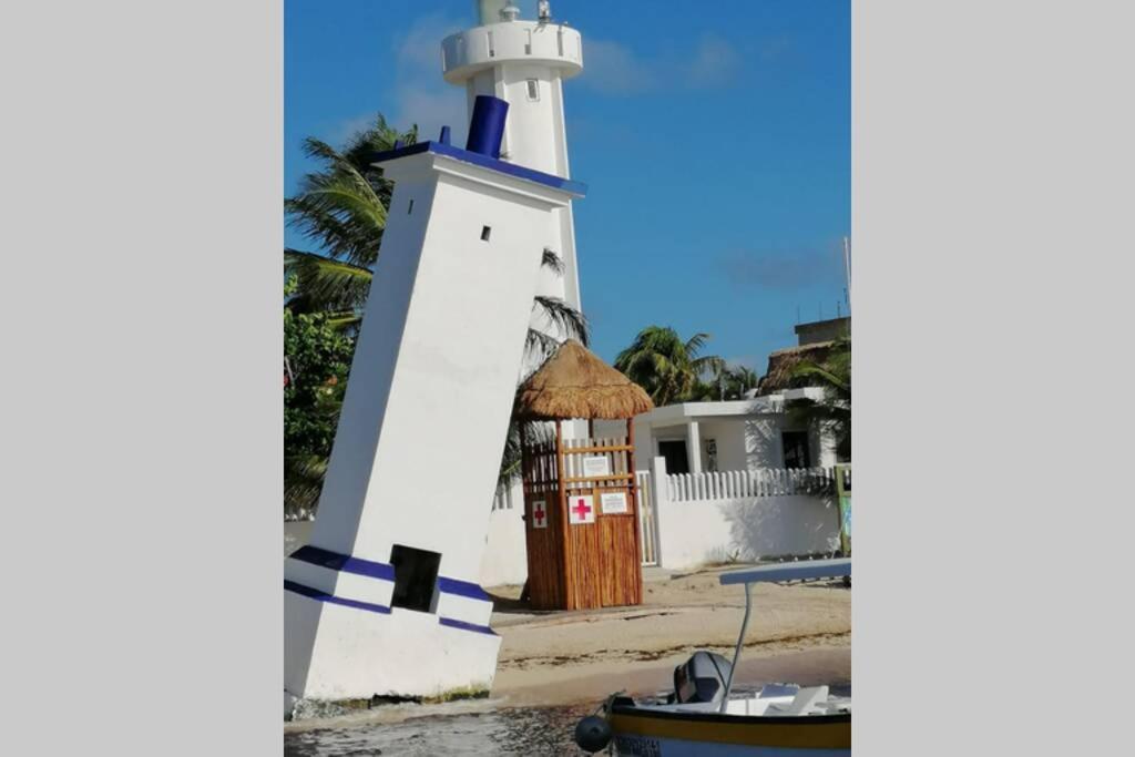 Modern 1 Bedroom Suite By Beach Great Location! Puerto Morelos Buitenkant foto