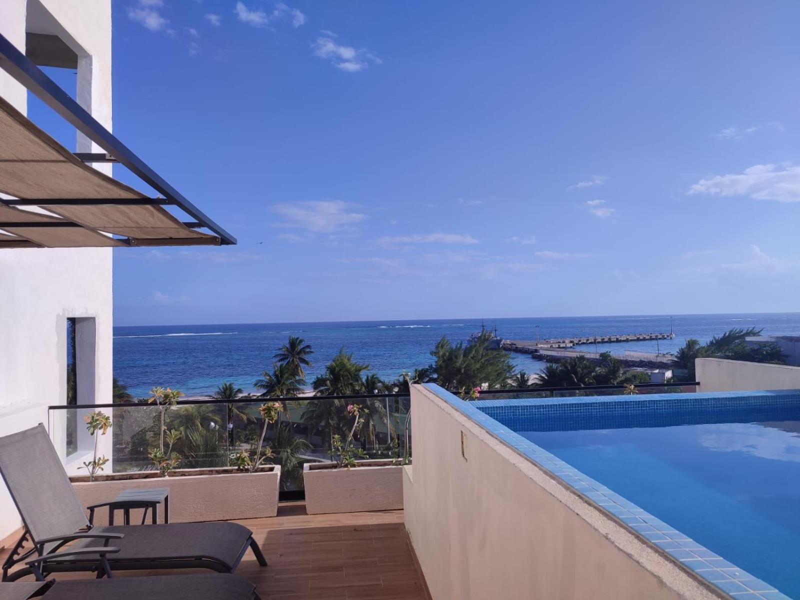Modern 1 Bedroom Suite By Beach Great Location! Puerto Morelos Buitenkant foto