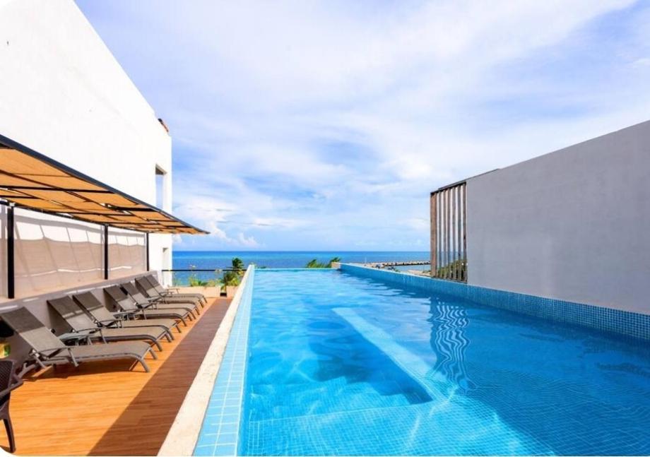 Modern 1 Bedroom Suite By Beach Great Location! Puerto Morelos Buitenkant foto