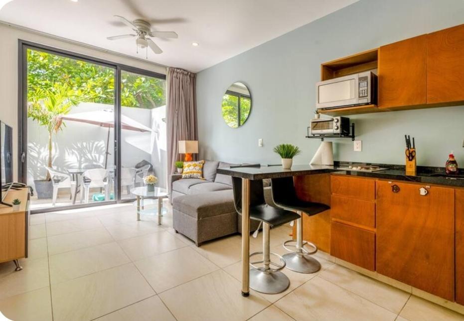 Modern 1 Bedroom Suite By Beach Great Location! Puerto Morelos Buitenkant foto